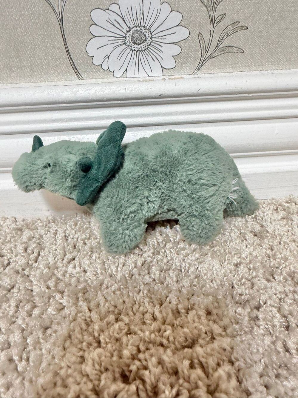 Jellycat Mini Fossilly Triceratops